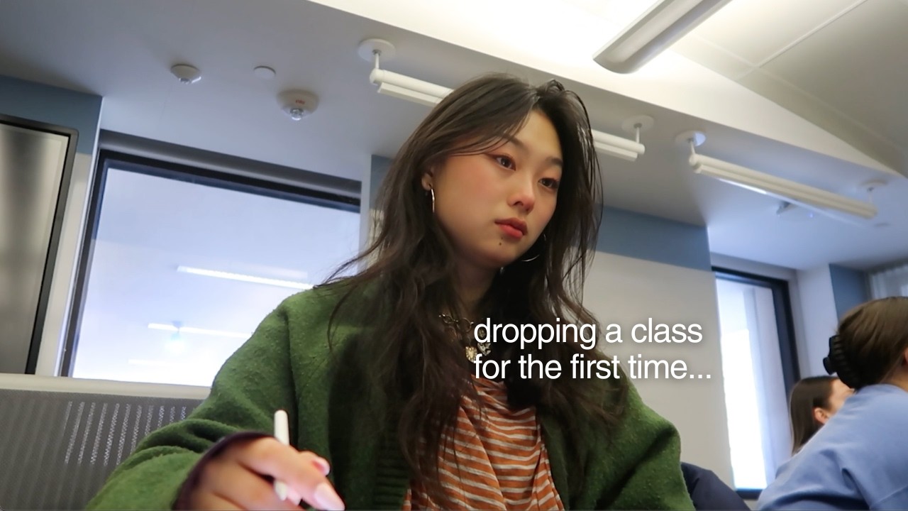 a week of midterm crisis ft. dropping a class...