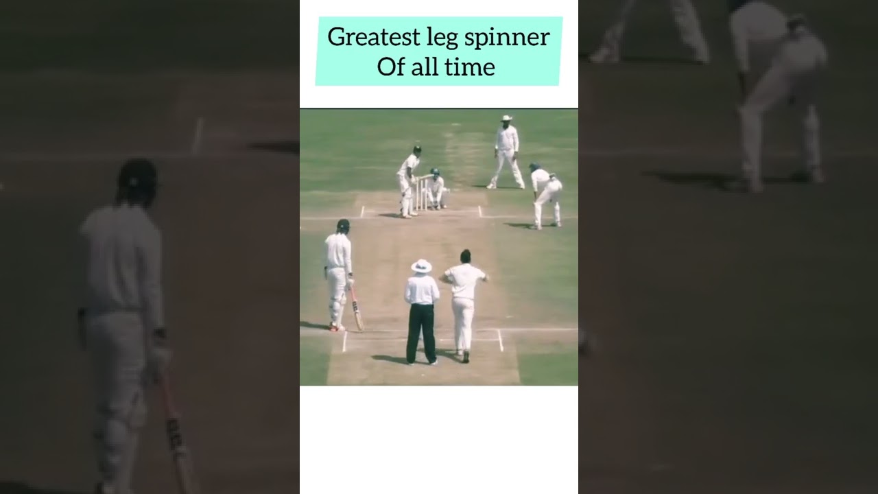 greatest leg spinner of all time #shorts #cricket #shanewarne #anilkumble #abdulqadir