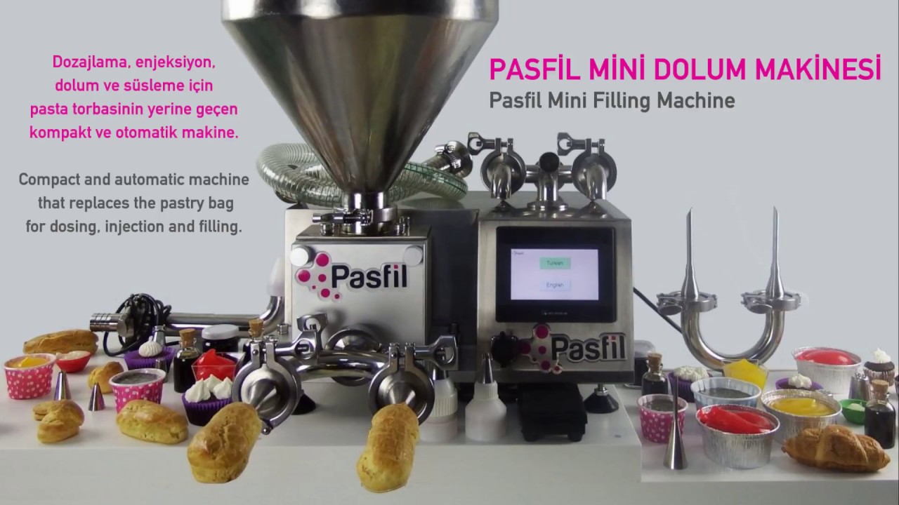 Pasfil Mini Dolum Makinesi - Mini Filling Machine