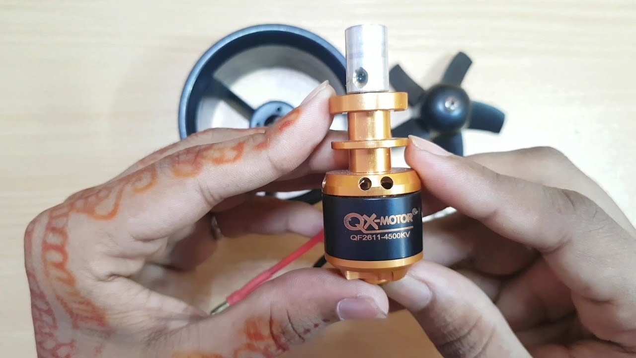 How to repair a Brushless motor EDF | ব্রাশলেস মোটর ইডিএফ কিভাবে খুলবো | আরসি প্লেন মোটর | smajbappi