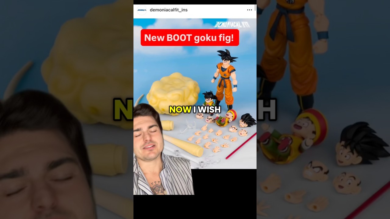 S.h.figuarts bootleg -2025 Demoniacal Fit Dragon Ball SHF Super Saiyan Son Goku & Son Gohan Kid