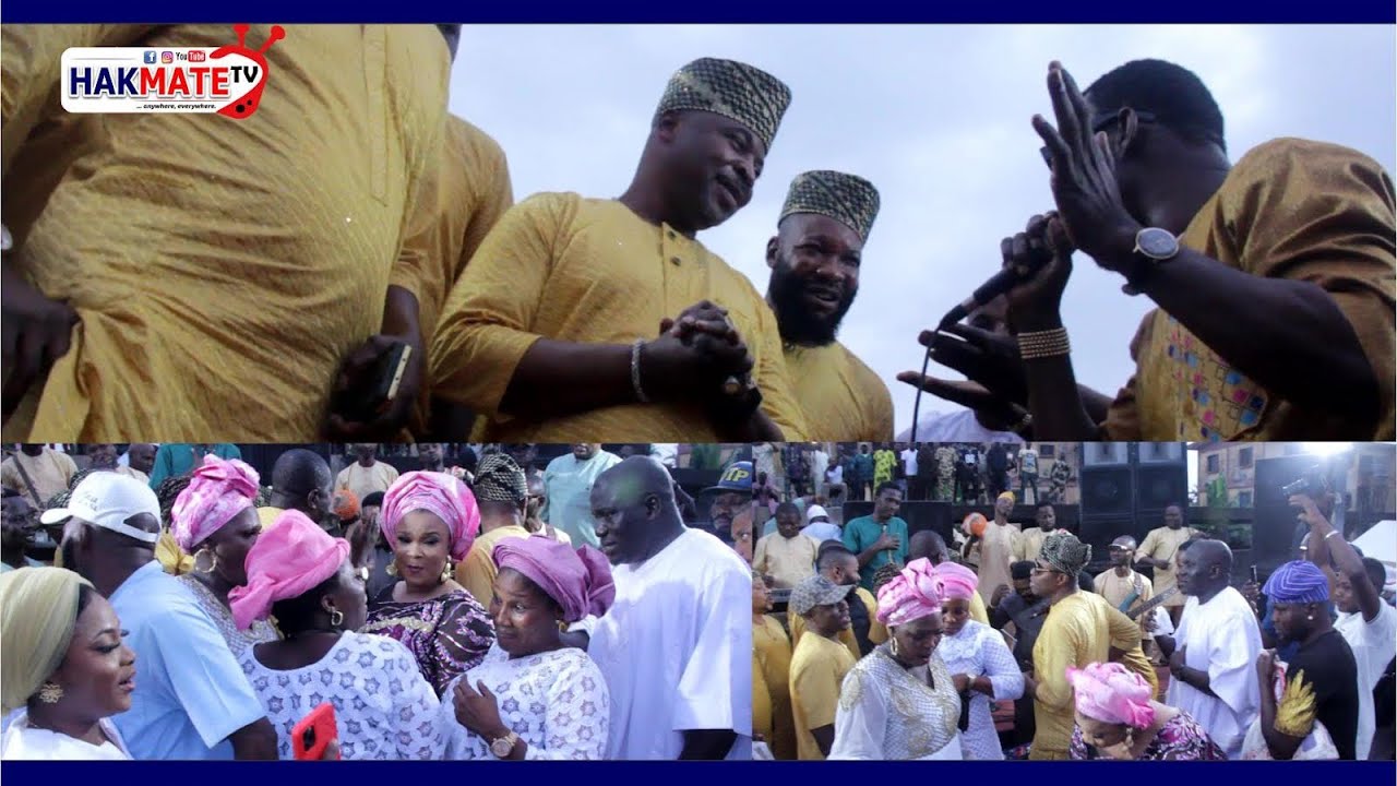 Mc Oluomo, Seigo, Ikudelety, Koko Zaria and others Shower Seseyen Dollars on His House Warming Party