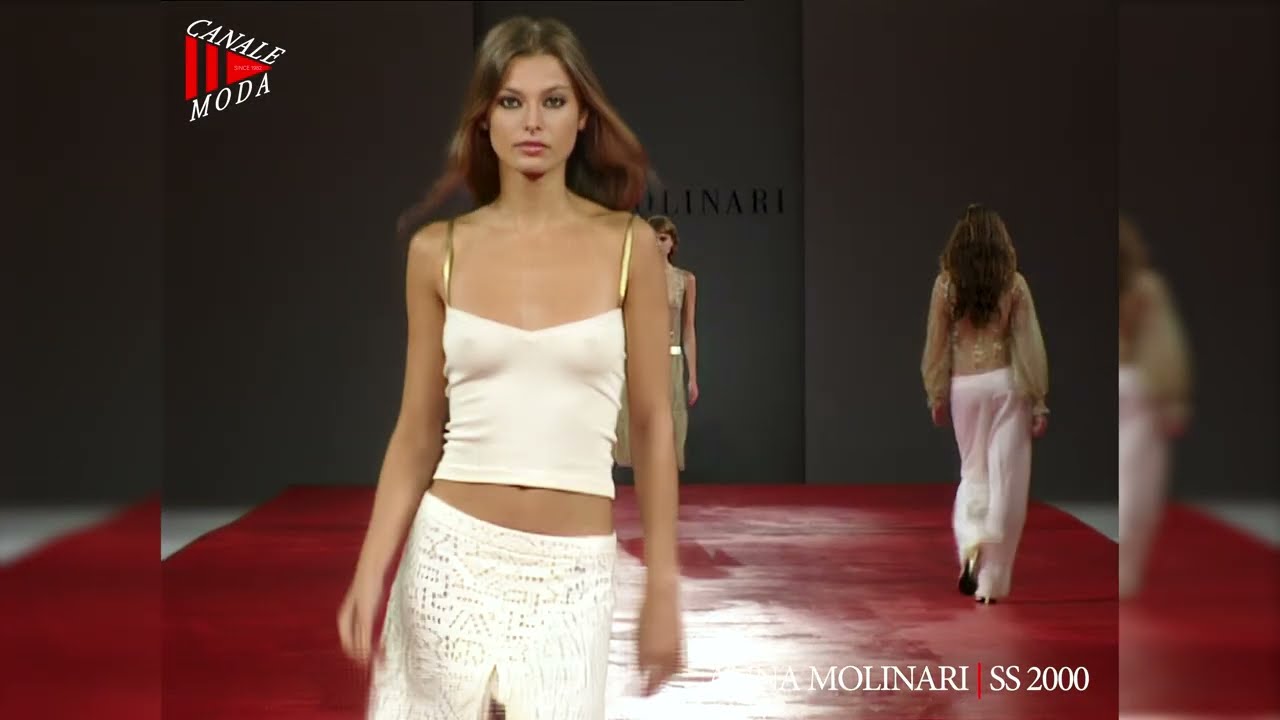 ANNA MOLINARI Spring Summer 2000 Milan 4K - Canale Moda