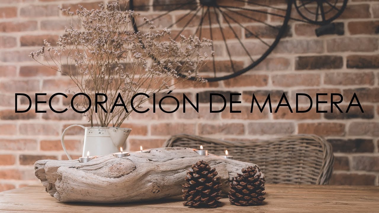 8 DIY's DE DECORACIÓN DE MADERA l estelamaca INTERIORISMO