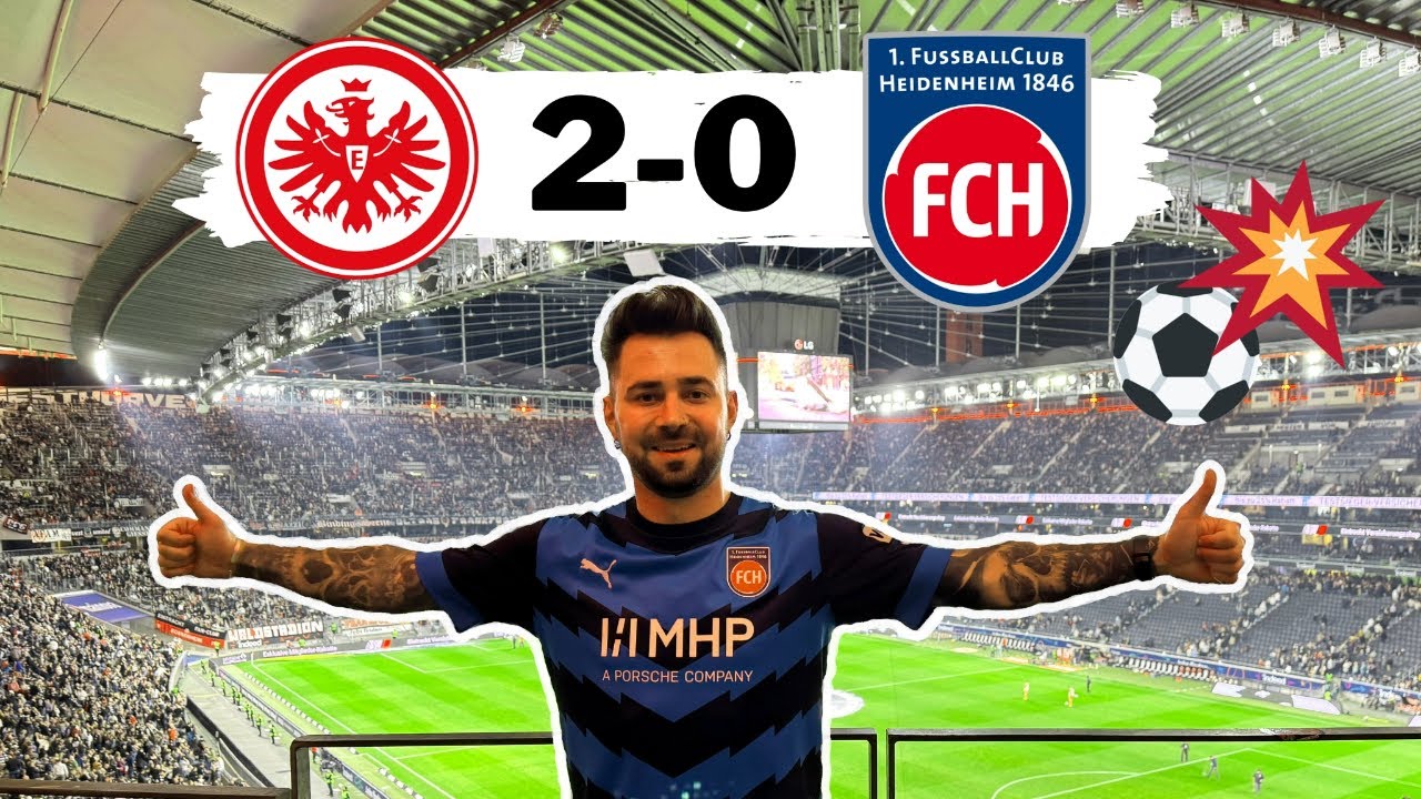 EINTRACHT FRANKFURT vs. 1. FC HEIDENHEIM ⚪️🔴🔵 Stadionvlog & Stadtbesichtigung | S7EVEN
