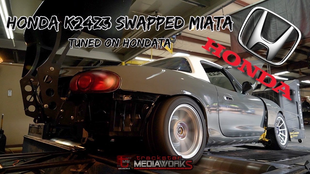 Road Racing K20 Swapped Miata Hits the Dyno! 