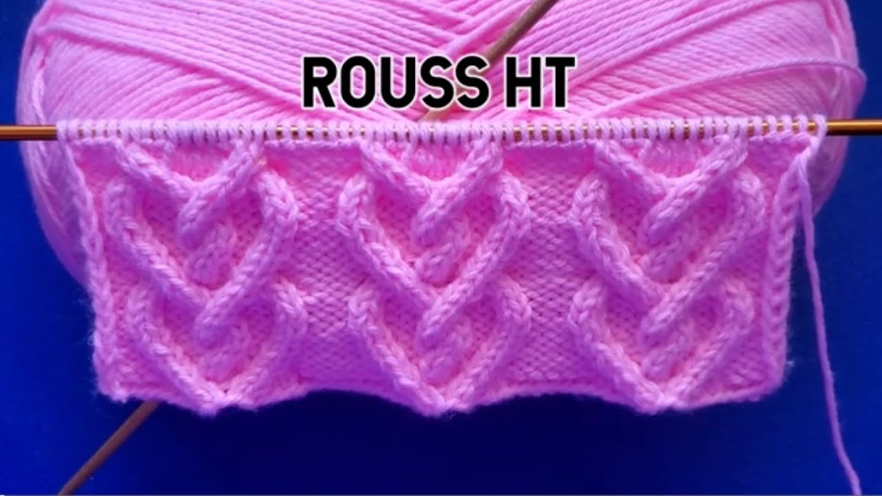 HERMOSO PATRÓN💝🧶PARA TEJER CHOMPAS CHALECOS SUÉTER A DOS AGUJAS  / ROUSS HT  tejer