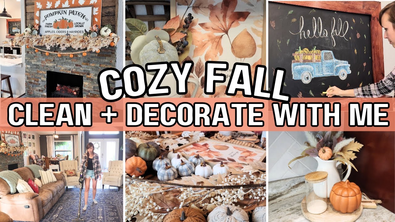 🍂 2024 Fall Clean and Decorate With Me! 🍂