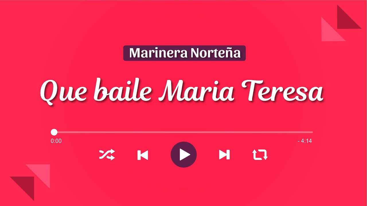 Que Baile Maria Teresa | Marinera norteña