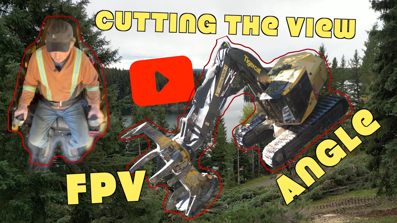 Cutting The Lakeview pt1 | Feller Buncher CUTS: Wildfire Mitigation + Lake View!