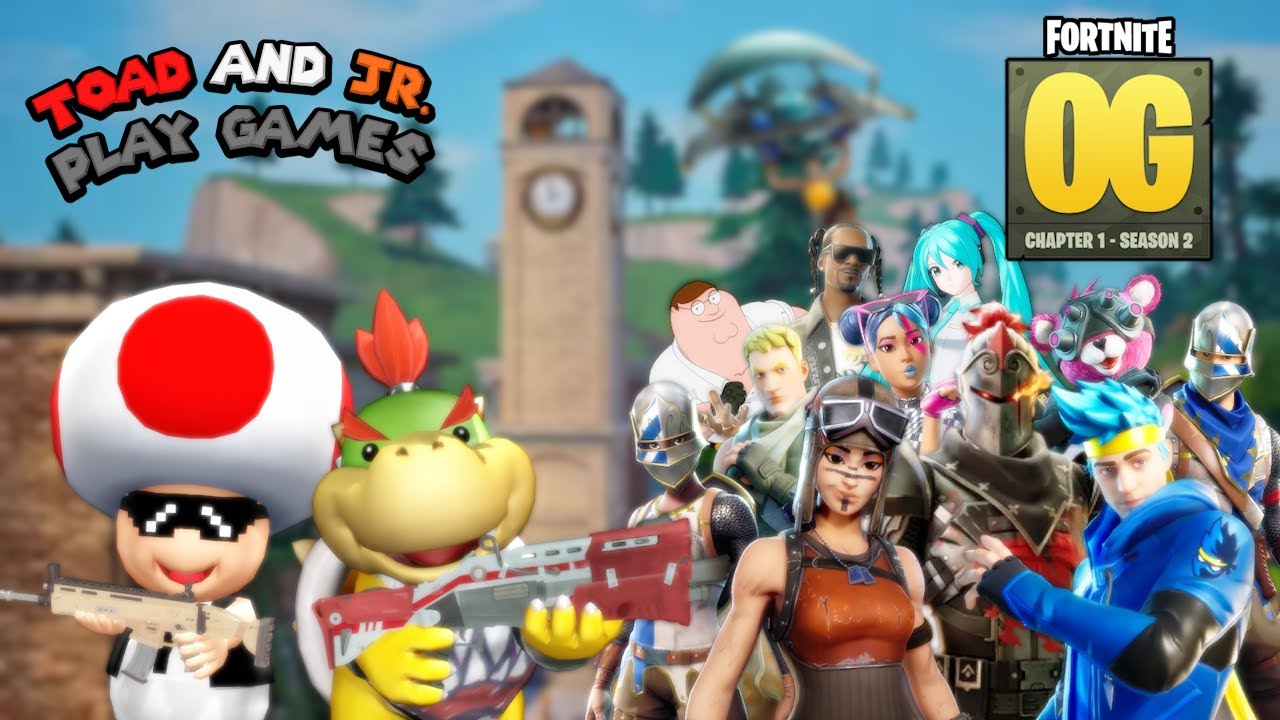 Toad and Jr. Play Games: Fortnite #1