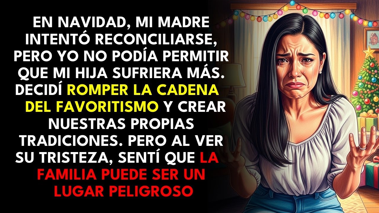 En la cena de Navidad, mi madre me humilló al preferir a mis sobrinos, pero entonces...