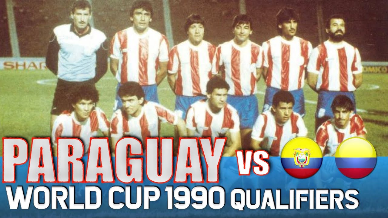 PARAGUAY World Cup 1990 Qualification All Matches Highlights | Road to Italy