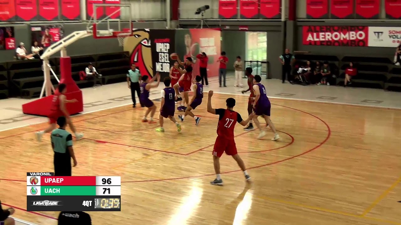 Basquetbol Varonil Águilas UPAEP vs UACH Liga ABE