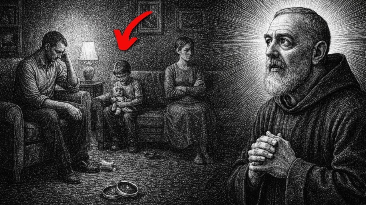 Padre Pío Vio lo que Ocurre Cuando el Afecto Desaparece Lentamente del Hogar
