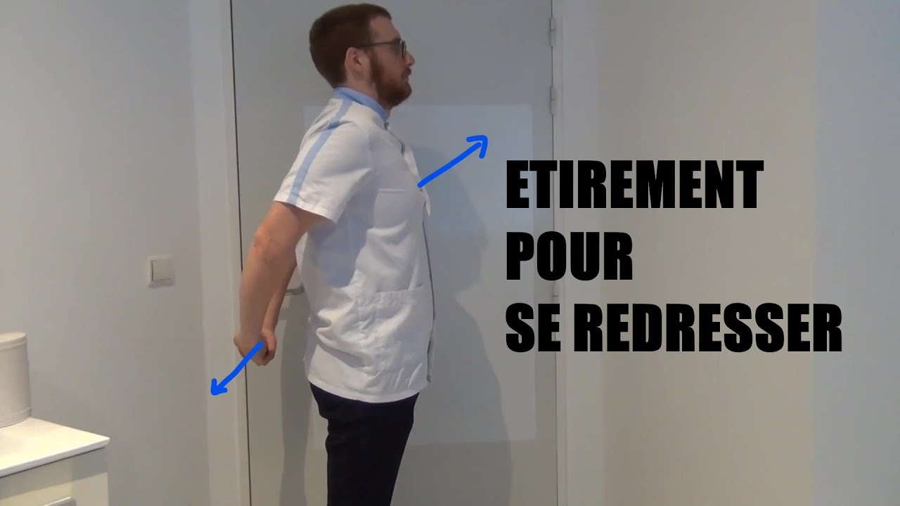 Étirement pour se redresser
