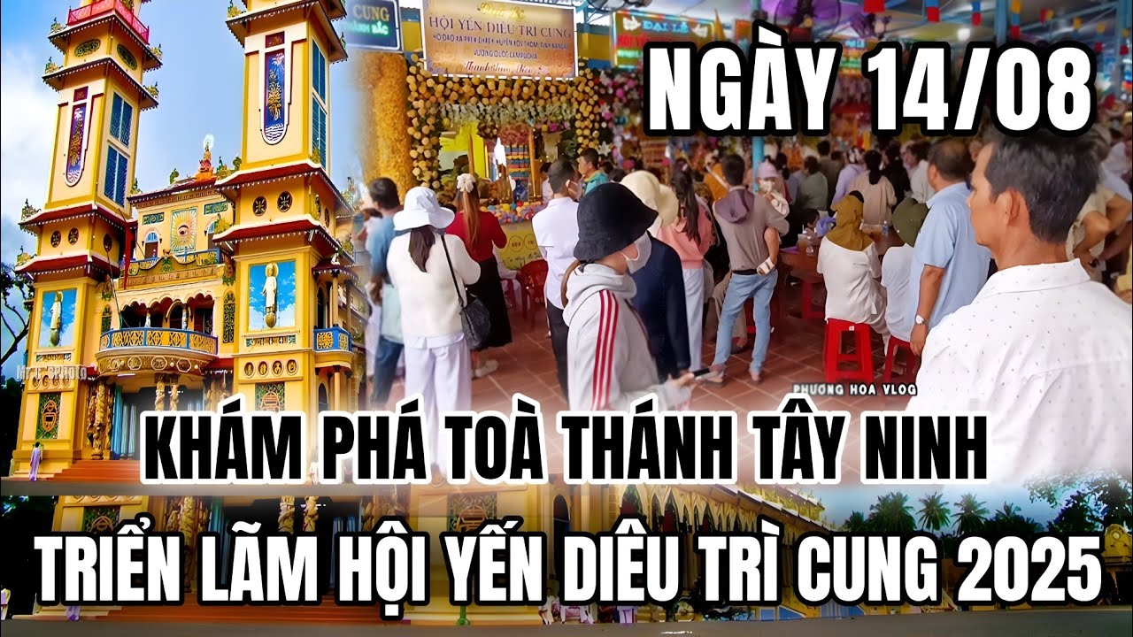 Trực tiếp Lễ Hội Yến Diêu Trì Cung tại Toà Thánh Tây Ninh năm 2025