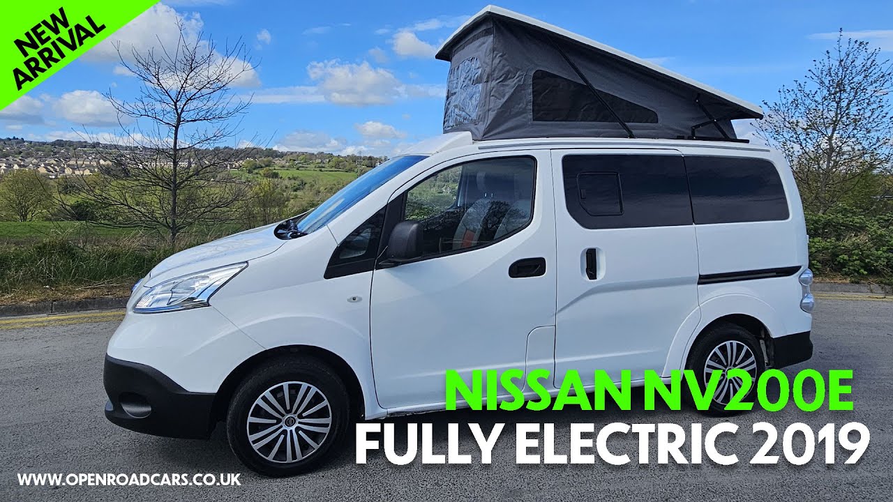 ТУР НА КЕМПЕРВАНАХ ЗА 19 980 ФУНТОВ СТЕРЛИНГОВ: NISSAN NV 200 FULL ELECTRIC