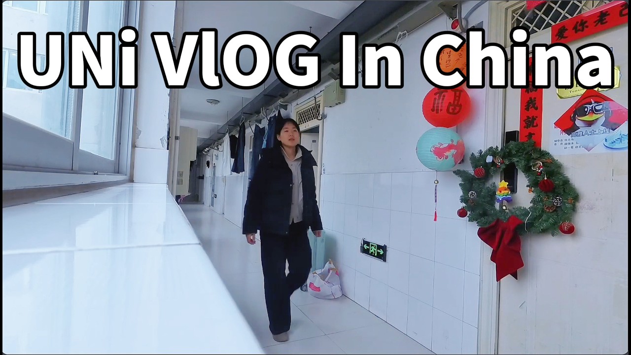 A Quiet Uni Vlog in China | Back to University from My Rural Village#ruralchina #chinastudentlife