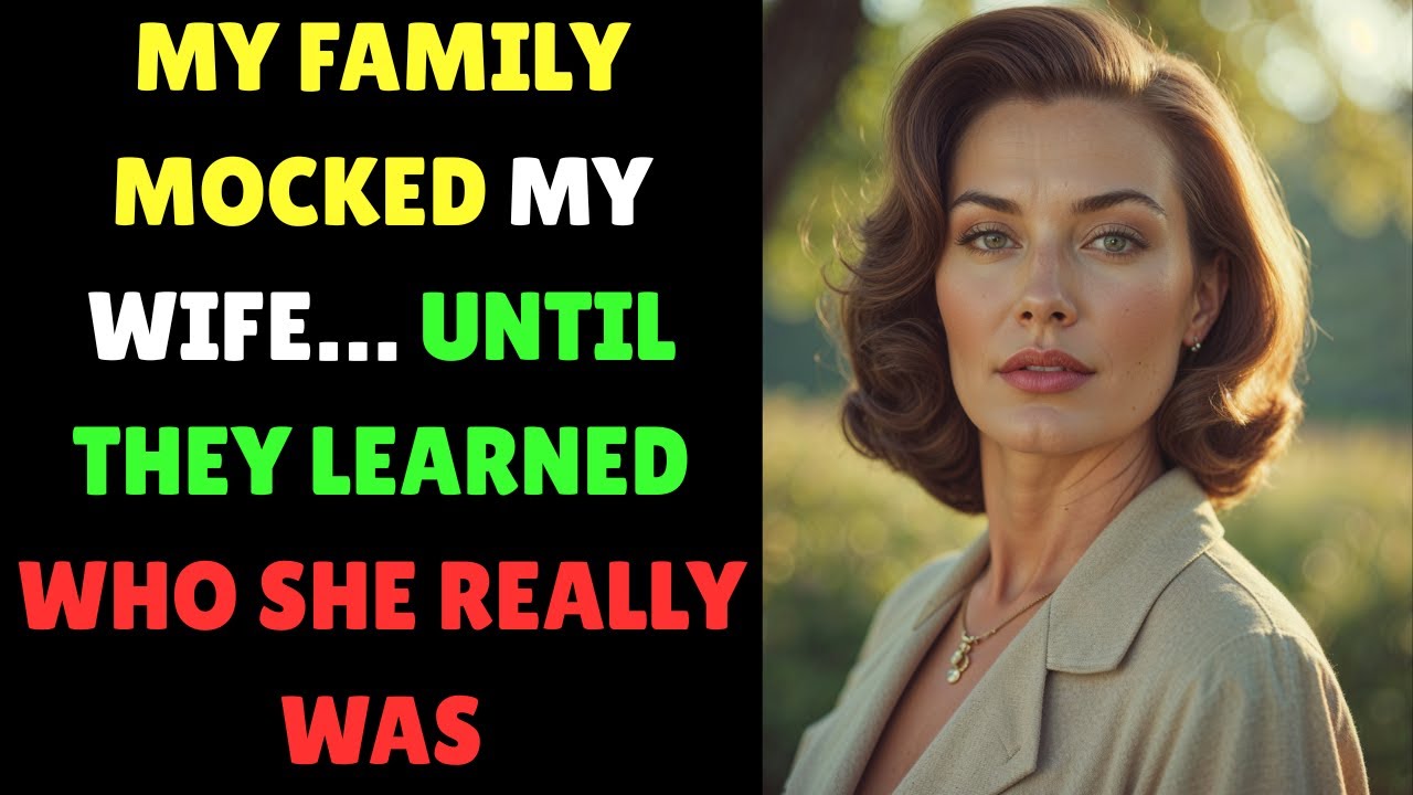 They Laughed at My Wife Until She Revealed the Truth That Changed Everything #truestory
