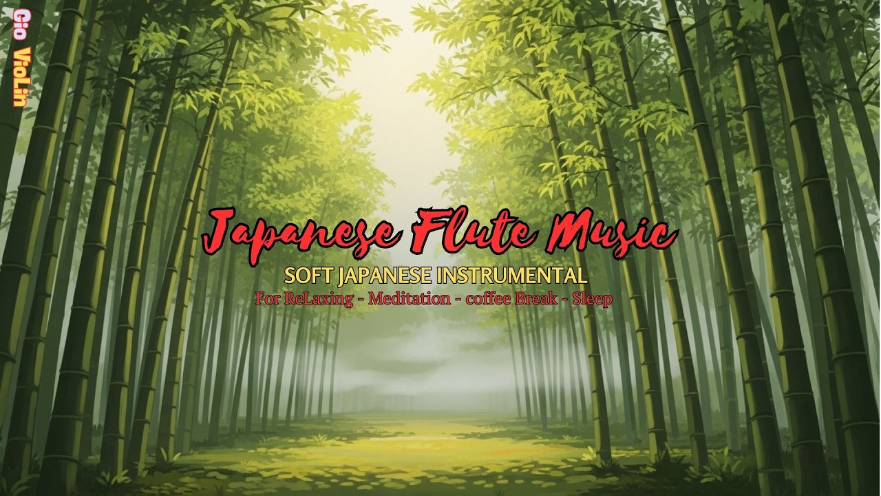 Japanese Bamboo Flute Meditation Music &ndash; Calm Mind & Healing | Gio Violin