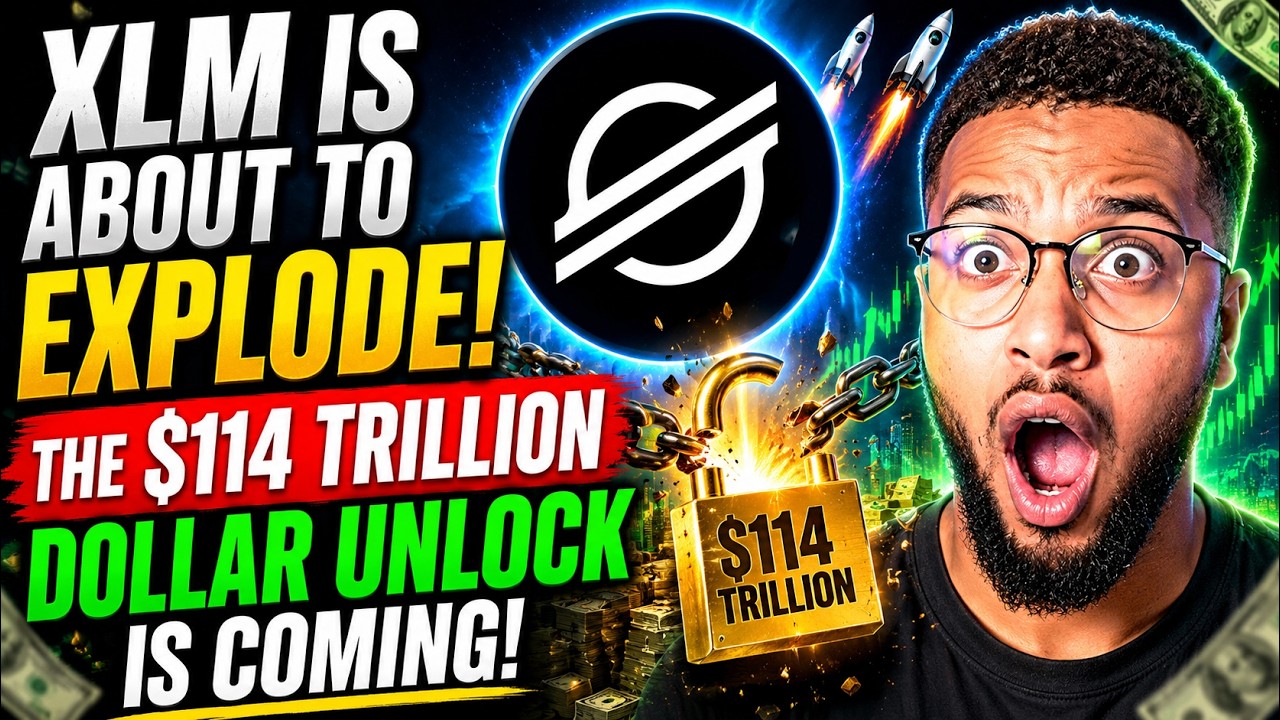 XLM IS ABOUT TO EXPLODE! THE $114 TRILLION DOLLAR UNLOCK IS COMING!