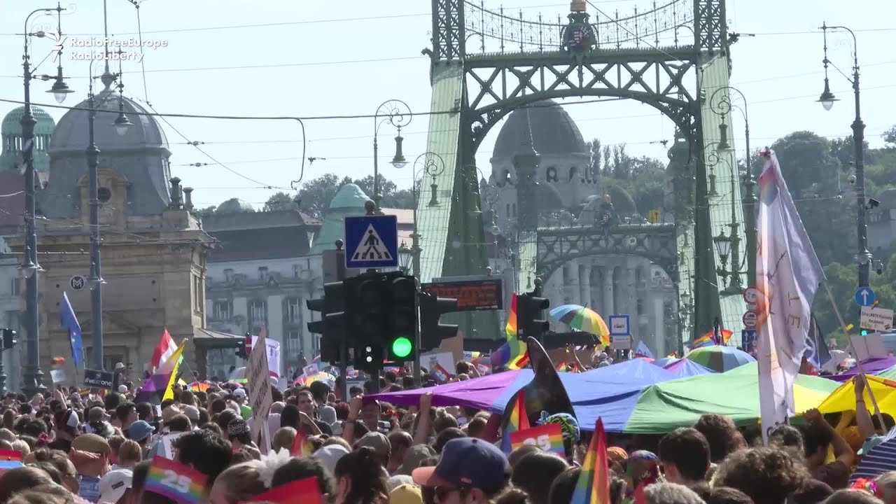 Thousands Join Budapest Pride March