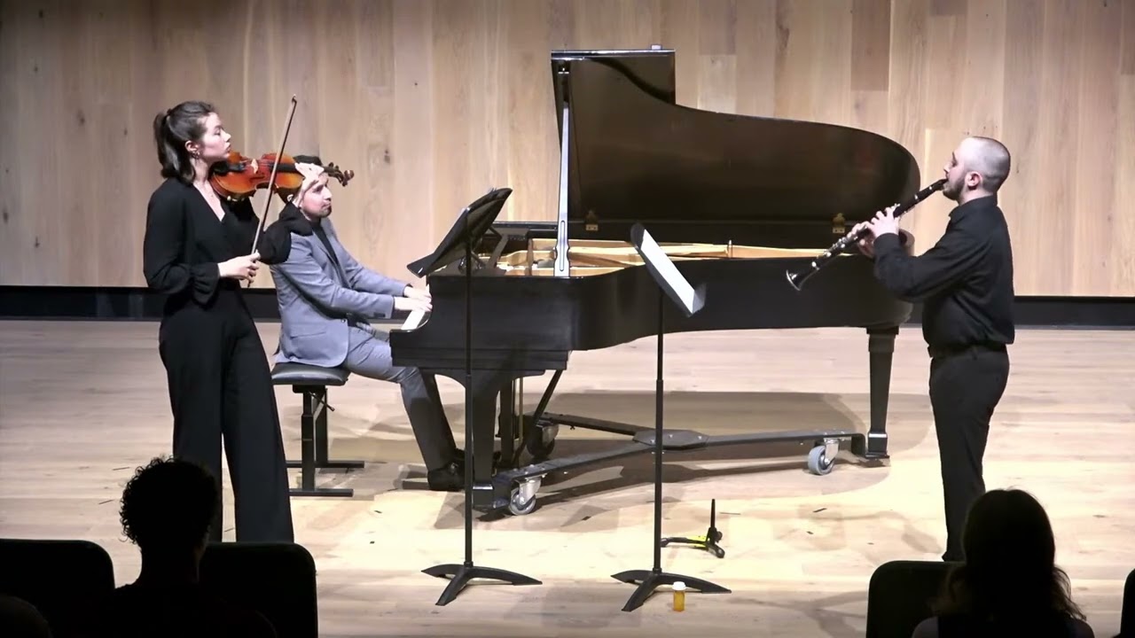 Aram Khachaturian -- Trio for Violin, Clarinet and Piano