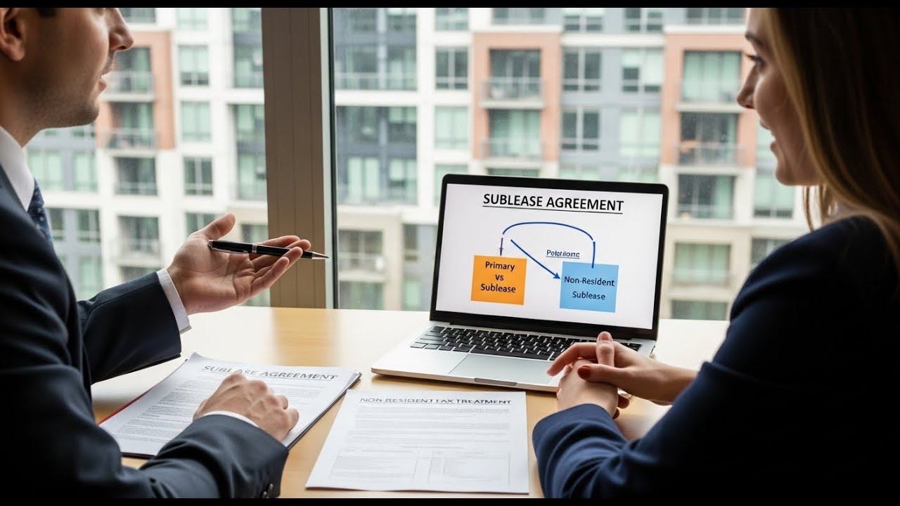 How CRA Taxes Subleased Properties for Non-Residents – #SubleaseTaxCanada #NonResidentCRA