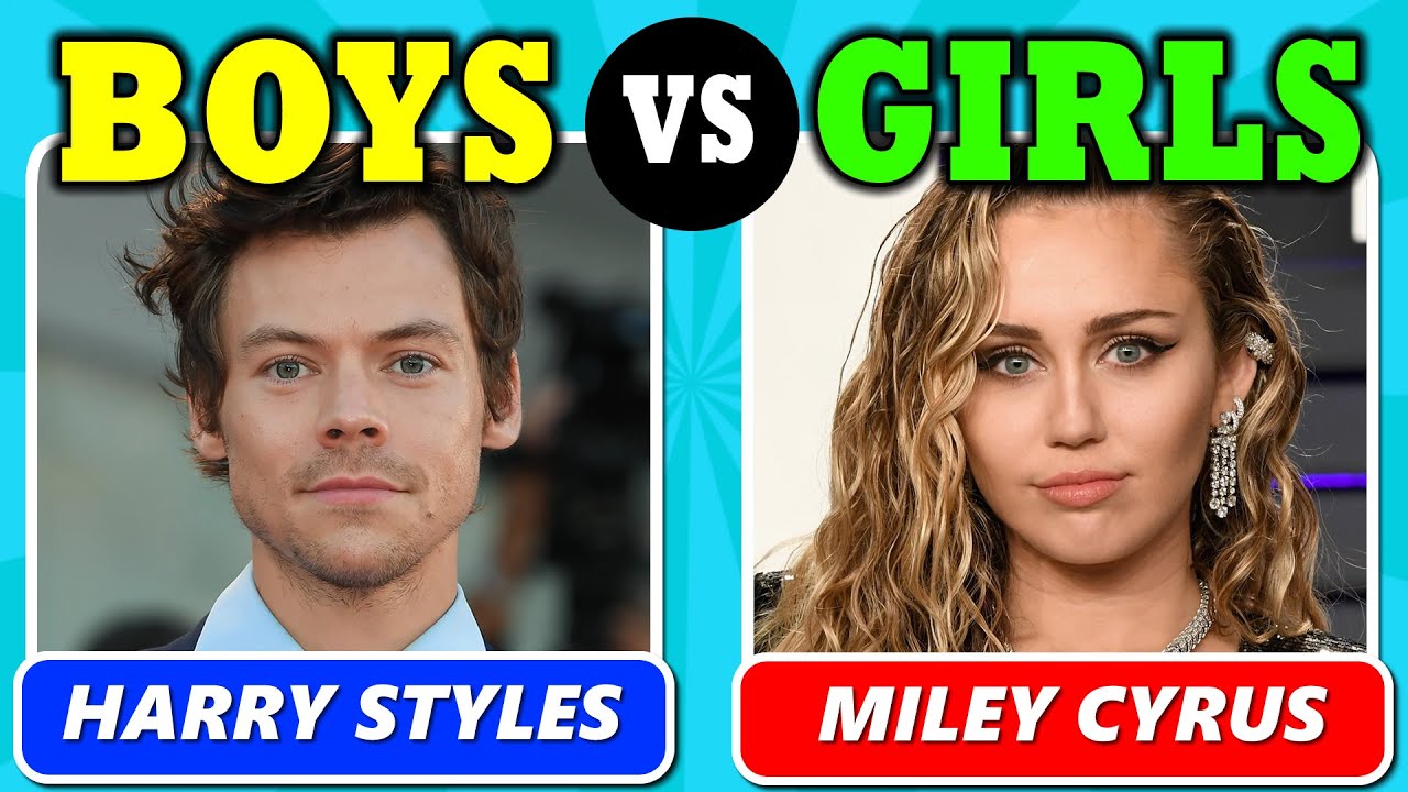Pick One, Kick One (Boys VS Girls) Singers Edition 👦 👧