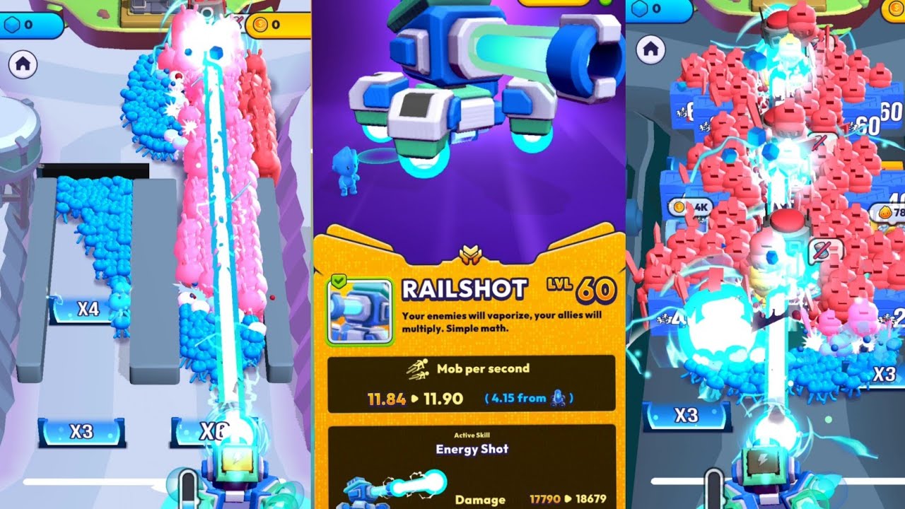 Mob control new cannon rael shot 😓
