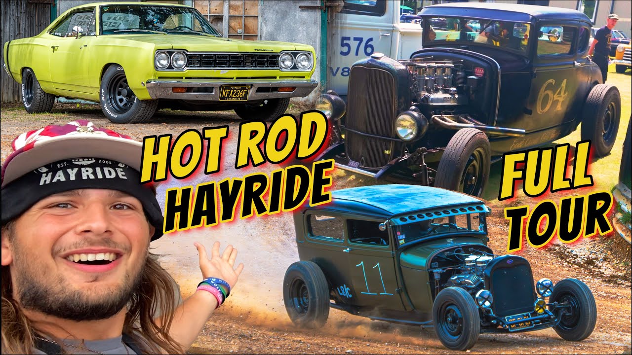 Exploring the UKs Largest HOT ROD HAYRIDE