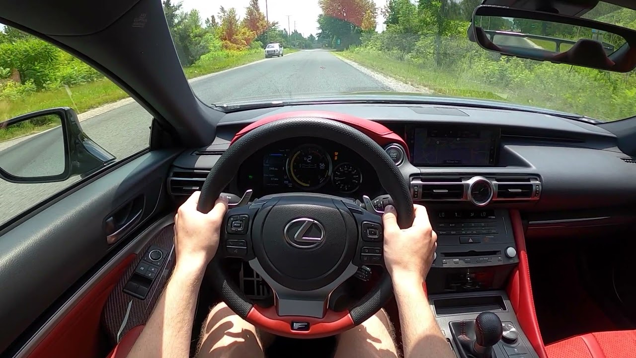 2021 Lexus RC F Fuji - POV Test Drive (Binaural Audio)