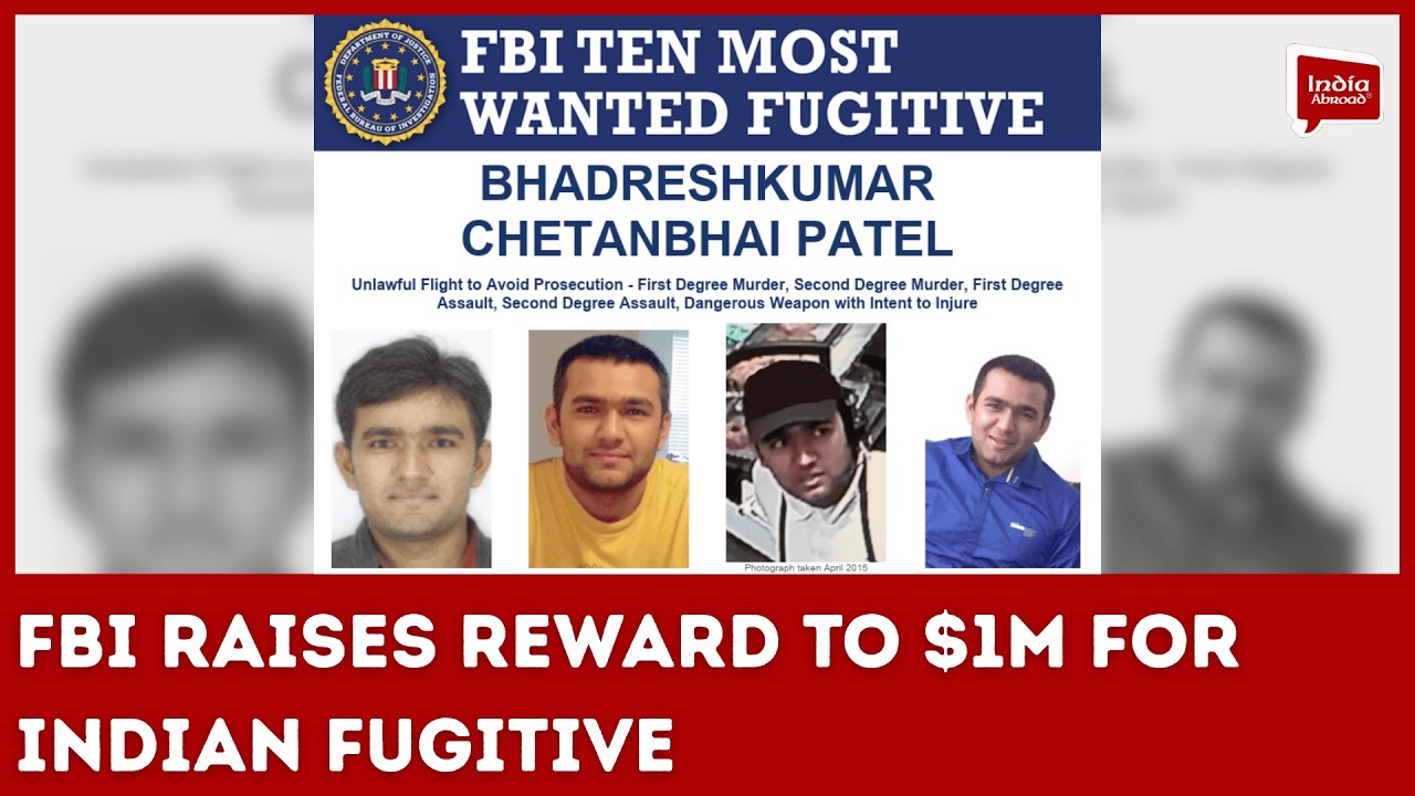 FBI raises reward to $1M for Indian fugitive in 2015 murder case | India Abroad