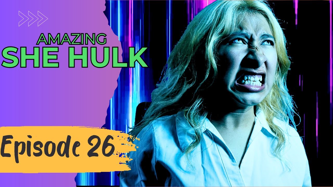 SHE HULK - unreal TRANSFORMATION GREEN