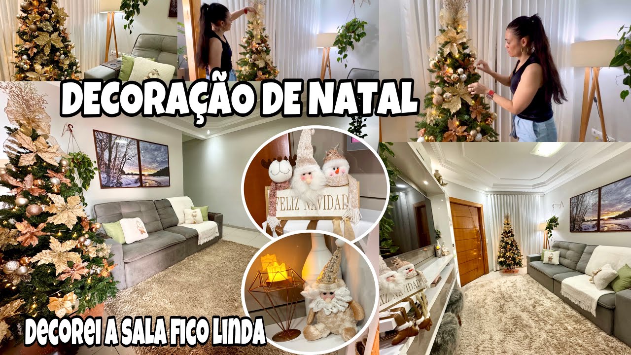 MONTAMOS NOSSA ÁRVORE DE NATAL - DICAS  DE DECORAÇÃO  TUDO LINDO 