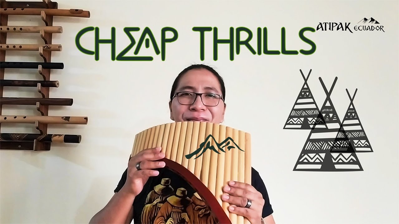 Cheap Thrills /cover/sia INSTRUMENTAL - PAN FLUTE