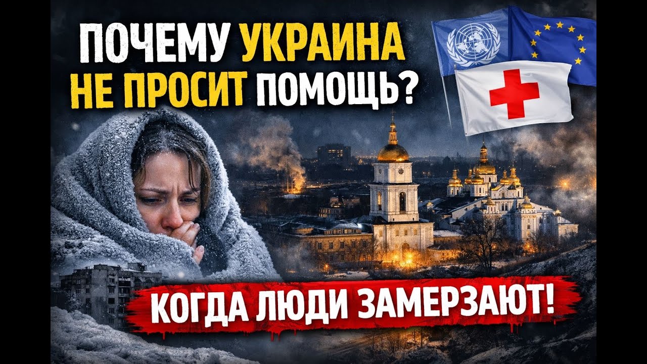 Почему Украина до сих пор не просит международную помощь, когда люди замерзают#news #новости
