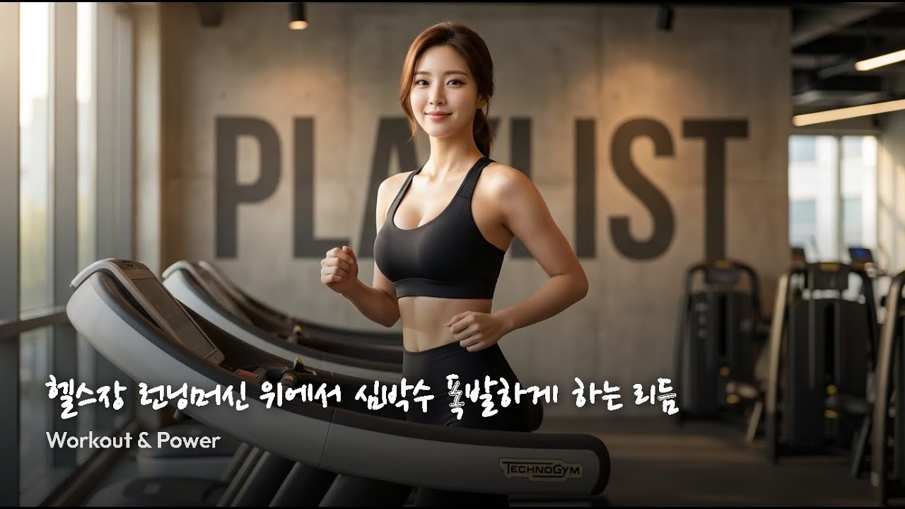 playlist [건강 #2]👟 헬스장 런닝머신 위에서 심박수 폭발하게 하는 리듬 | Workout & Power