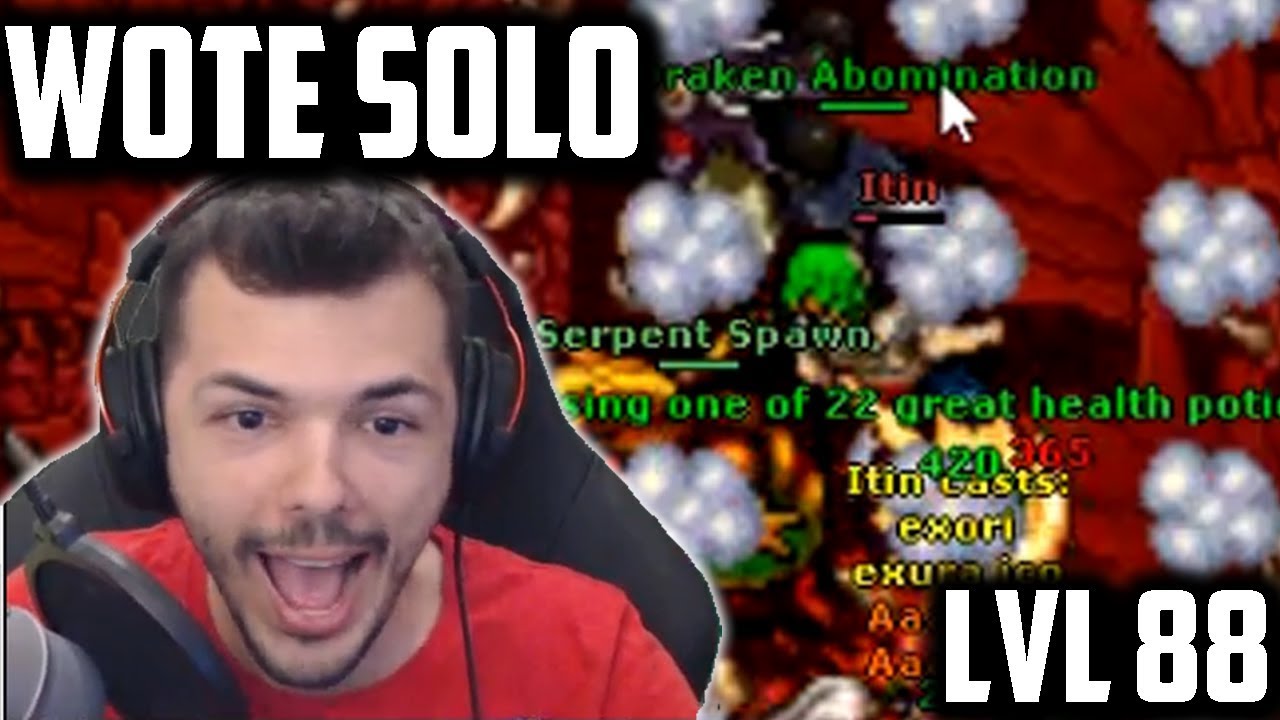 Я прошёл WOTE SOLO на 88 уровне EK...