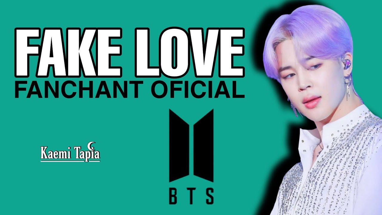 BTS - FAKE LOVE (FANCHANT OFICIAL CON GUIA DE VOZ) Kaemi Queen