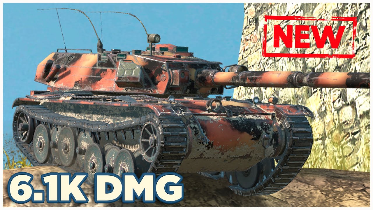 Bat.-Châtillon Bourrasque • 6.1К УРОНА • 5 ФРАГОВ • WoT Blitz