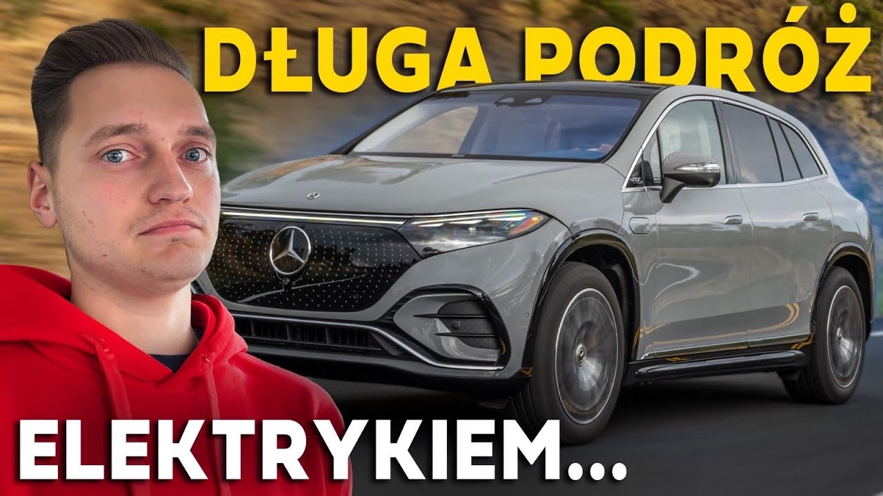 Podróż SAMOCHODEM ELEKTRYCZNYM W 2024 ROKU… Ładowanie i problemy? Mercedes EQS SUV ⚡️