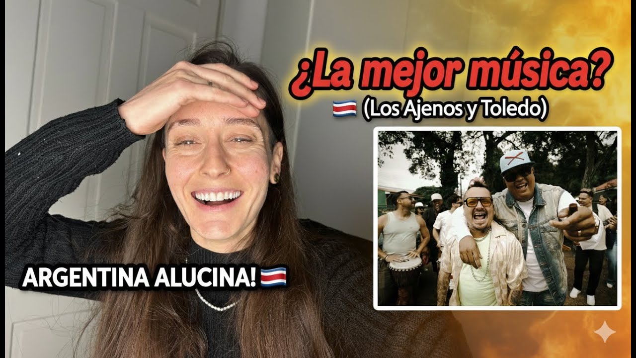 ¿La mejor música de Costa Rica? 🇨🇷 Argentina alucina con Los Ajenos y Toledo
