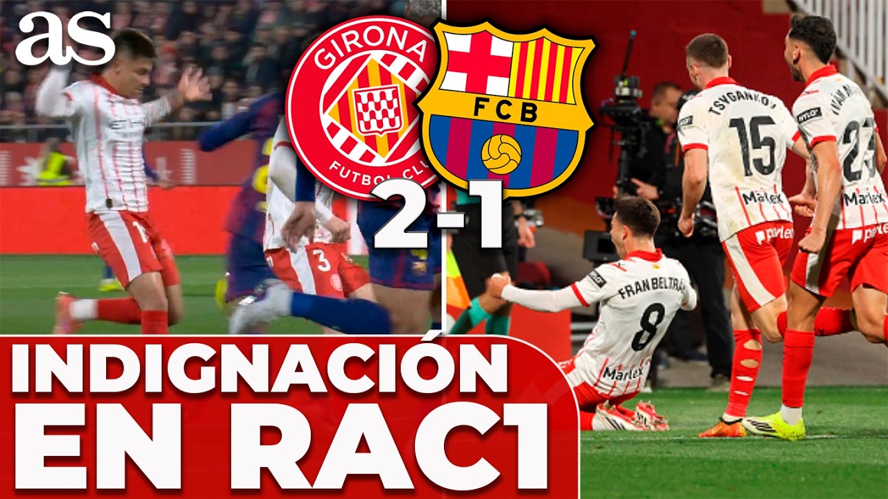 MONUMENTAL INDIGNACI&Oacute;N en RAC1 con el 2-1 del GIRONA al FC BARCELONA por la FALTA a KOUND&Eacute;