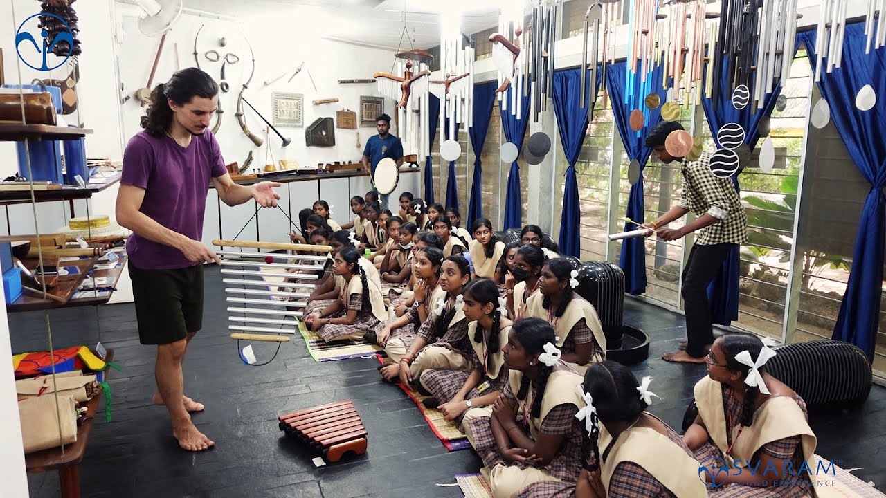 School Trip to SVARAM Showroom | Students React to Rare Instruments