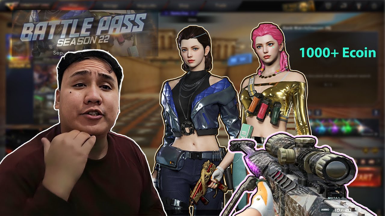 CFPH: Battle Pass Season 22 (Spent 1000+ Ecoin) Preview | Crossfire Philippines 3.0
