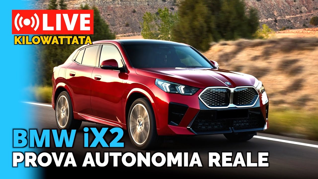 KILOWATTATA 🔴 BMW iX2  - Prova Autonomia Reale !