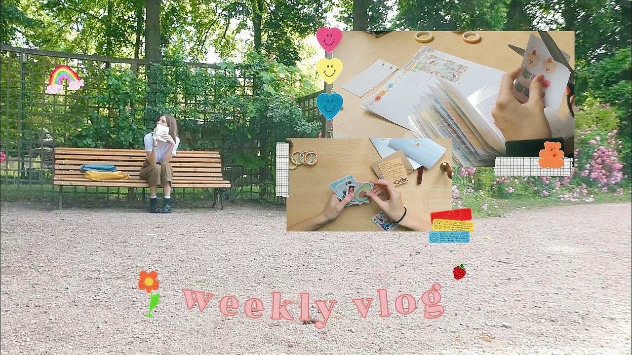 🍓 weekly vlog | lecture, promenades et journaling 🍰