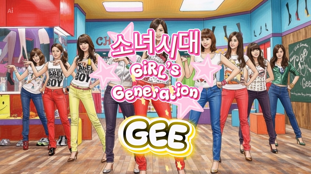 소녀시대 (Girls' Generation) -  Gee | City Pop Cover